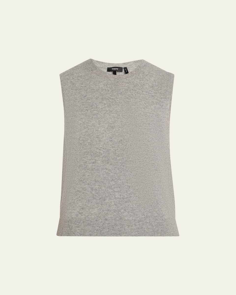 Cashmere Knit Shell Top